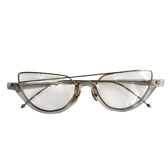 Vita Fede Sorrento Sunglasses With Gold/Clear Frames